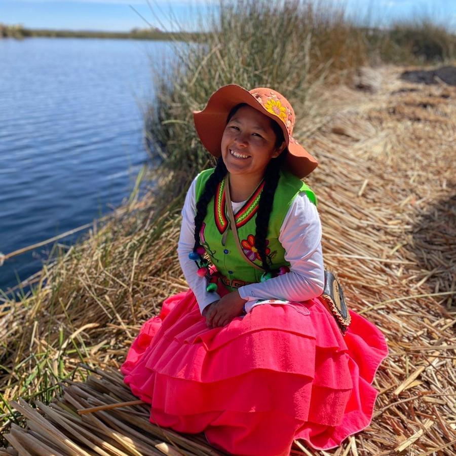 Uros Waliski Lodge Puno Bagian luar foto